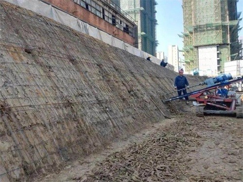 漠河建筑边坡支护